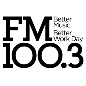 FM100.3 logo